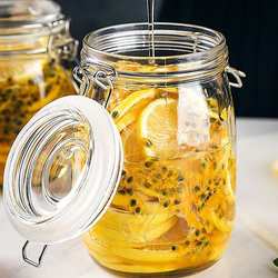 Food-grade sealed jars, glass bottles, wine pickle jars, empty bottles, sugar jars, special storage jars