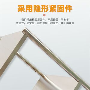 
Huazong kitchen shelf floor-standing multi-layer stainless steel storage rack household debris cooking utensils storage and sorting