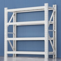 Heavy-Duty Storage Shelves, Multi-Layer Household Wall-Mounted Storage Racks, Supermarket Warehouse Garage Storage Room Storage Racks