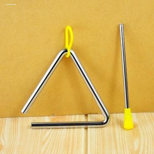 
Triangular Iron Musical Instrument Percussion Children's Early Education Music Teaching Aids Primary School Students can use professional musical instruments Triangular Iron