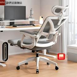 Ergonomic Chair, Reclining Computer Chair, Comfortable Home Office Chair for Long Periods of Sitting, Dormitory Staff Chair, Gaming Chair