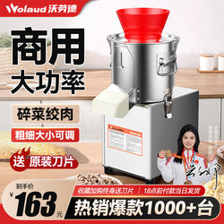 Commercial Electric Vegetable Chopper, Farm Chicken Feed Chopper, Vegetable Mincer, Multifunctional Pellet-Type Vegetable Stuffing Machine