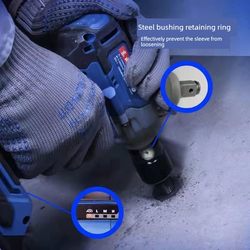 Dongcheng 20V brushless electric wrench lithium battery high torque electric wrench car repair shelf industrial impact