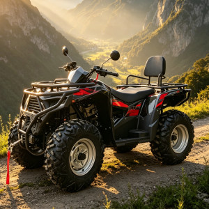 
ATV four-wheel off-road four-wheel drive 350ATV all-terrain mountain motorcycle modified fuel version can seat two people