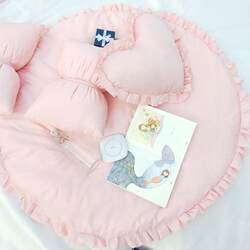 ins Nordic floor mat crawling mat children's carpet solid color tent game mat Korean game mat baby didian
