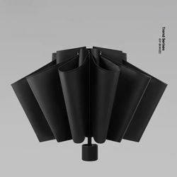 100cm Large Folding Umbrella, Sturdy Umbrella for Women, Dual-Use for Sun and Rain, Sun Protection Umbrella, Sunshade Umbrella for Men