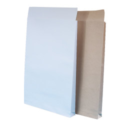 No. 9 white wall-building large white envelope kraft paper A4 wall-building height 3 cm packed with 300 sheets of A4 information thickened