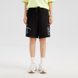 Fun trendy brand casual shorts 2025 summer new Snoopy co-branded printed versatile sports pants