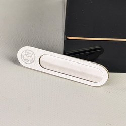 Hema Silver Metal Name Tag