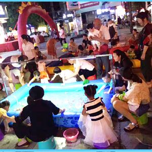 
Thickened inflatable pool, fishing pool, beach pool, cassia sand pool, swimming ball pool, children's fishing pool