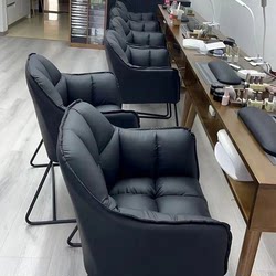 Internet-Famous Modern Minimalist Manicure Chair, Customer Chair, Bedroom Vanity Chair, Balcony Meeting Chair, Living Room Dining Chair, Hairdressing Chair