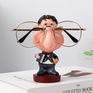 
Creative character glasses stand placing m-piece glasses stand ornament glasses placement props display stand teacher glasses shelving