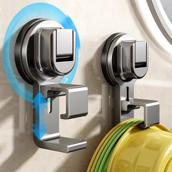 Suction cup without punching washbasin storage rack