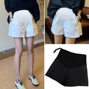 
Pregnant women's summer wear belly support pants summer outer wear pregnancy shorts 2023 new maternity leggings summer hot pants summer