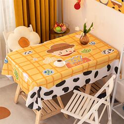 Toy Story tablecloth cute cartoon dormitory dresser waterproof universal tablecloth home children's table decoration