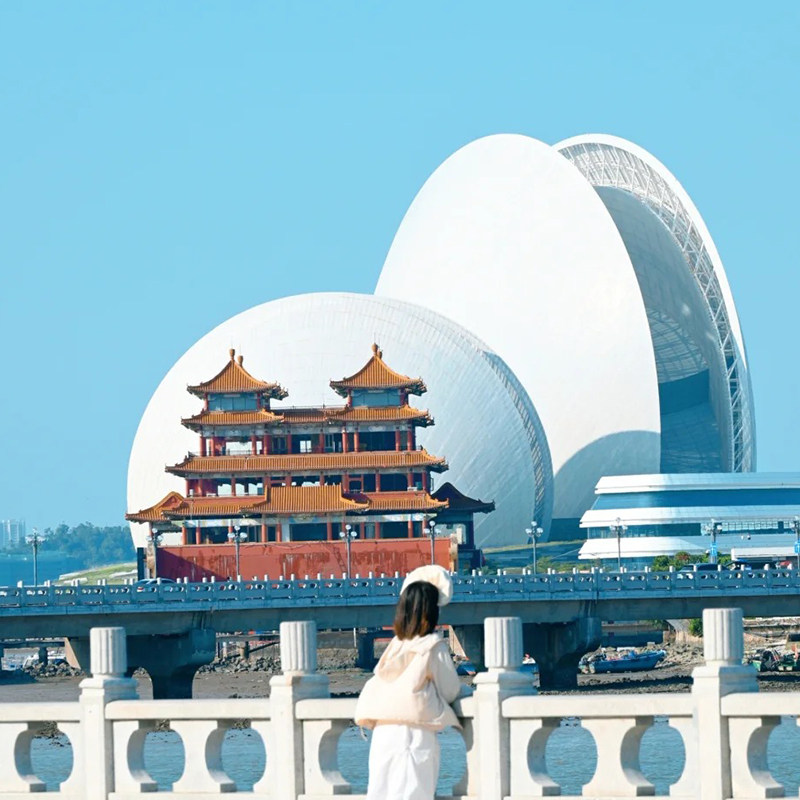 广州出发珠海一日游2-6人团 澳门环岛船游/观港珠澳大桥/圆明新园