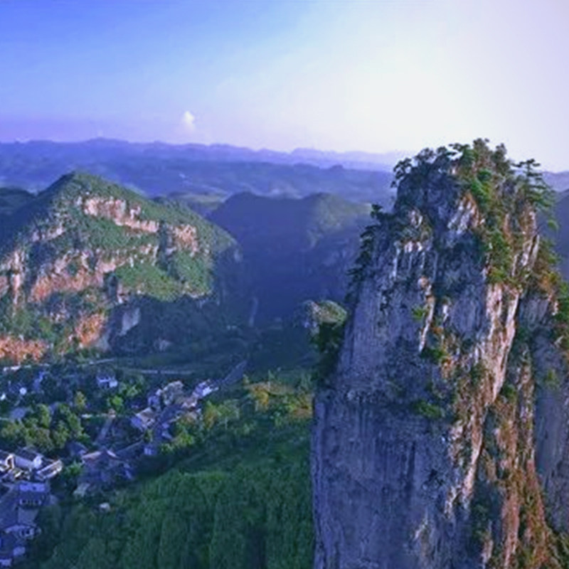 贵州六盘水/毕节九洞天+枪杆岩一日游 2-8人纯玩团含游船包车旅游