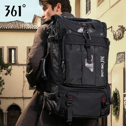 Backpack Men's Backpack 2025 New Large-Capacity Travel Multi-Functional Waterproof Mountaineering Bag Cross-Body Outdoor Luggage Bag