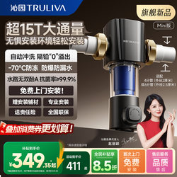 Qinyuan Pre-Filter Household Automatic Flushing Tap Water Whole-House Water Purifier All-Copper Explosion-Proof P-O3815