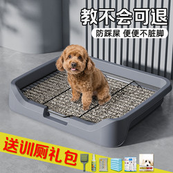 Dog Toilet for Small Dogs, Anti-Trampling Potty, Special Fixed-Point Defecation Device for Medium and Large Dogs, Iron Frame Mesh Urine Basin