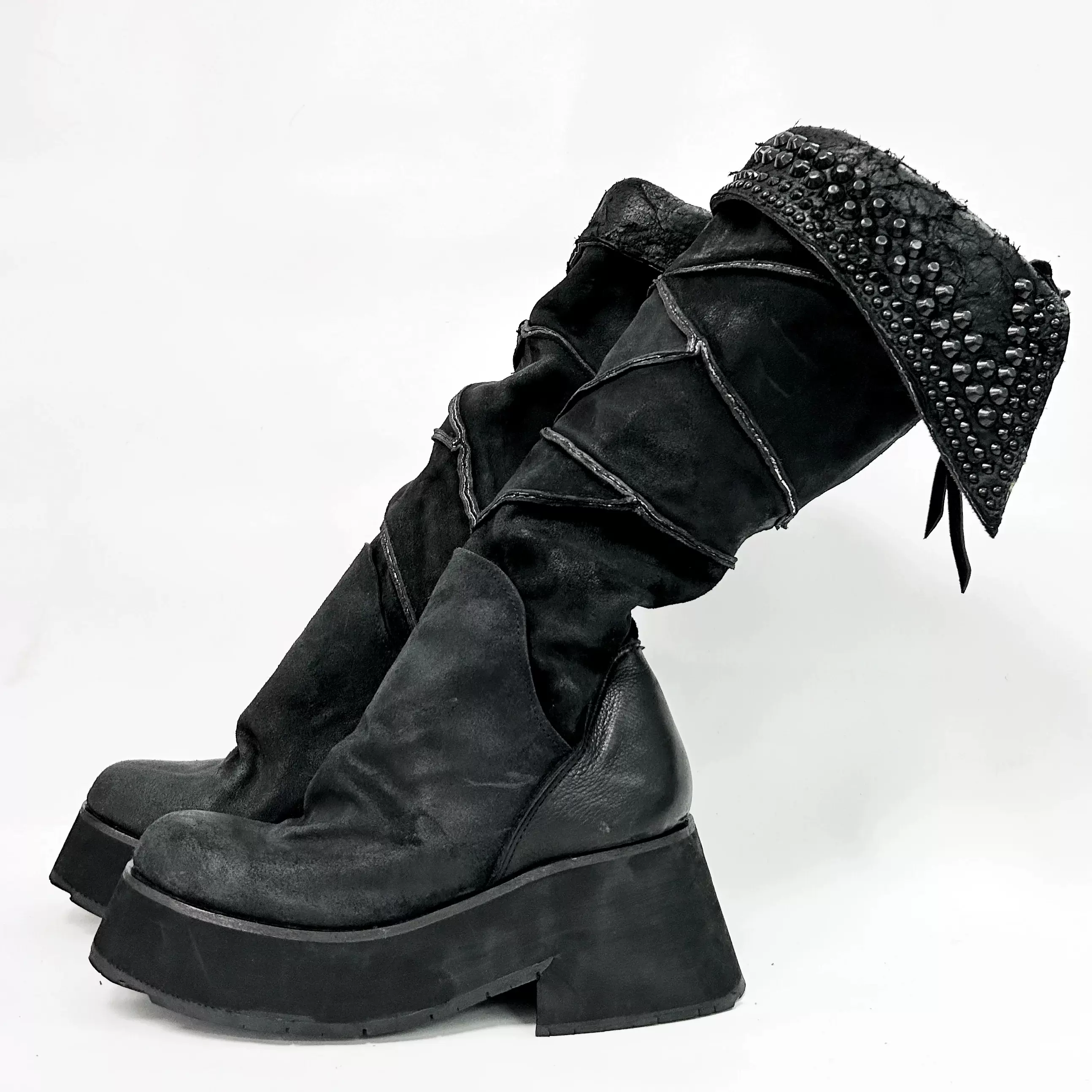 KMRii 1401-BO01 Crush Jet Boots 07 经典厚底靴