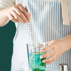 Lhopban shaker cup hand cup to make milk tea lemon drink tool mixing cup cocktail pot cocktail set