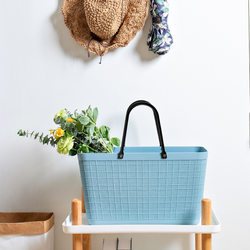 New Style Basket, Vegetable Basket, Hand-Held Basket, Shopping Basket, Picnic Basket, Fruit Basket, Gift-Giving, Large Capacity, Thickened Plastic