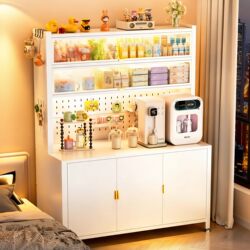 Baby Feeding Table Storage Cabinet Integrated Baby Supplies Storage Rack Bedroom Large Capacity Multi-Layer Storage Cabinet