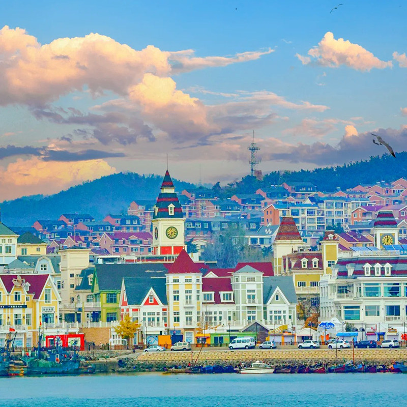 【机票+酒店】辽宁大连旅游5天4晚自由行白玉山安波威尼斯水城