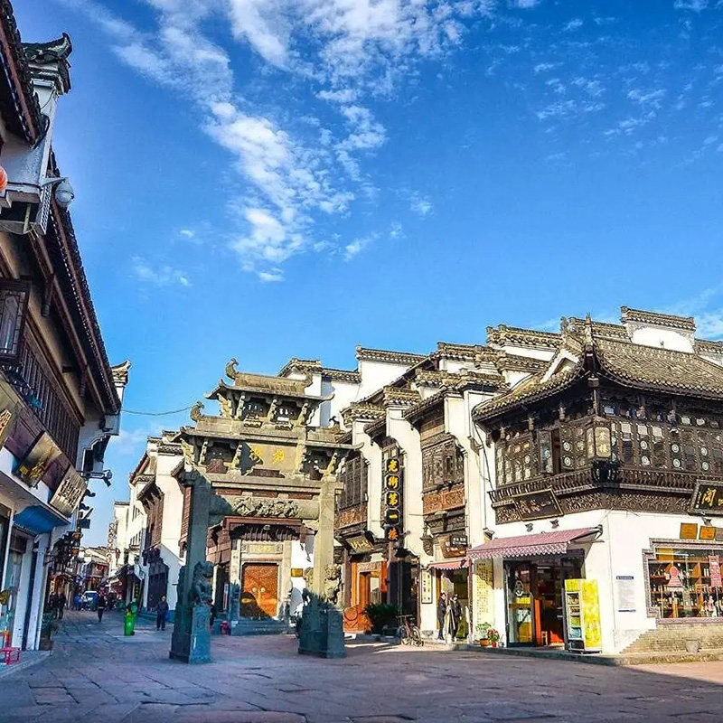 纯玩含高铁 安徽黄山旅游婺源篁岭千岛湖游船宏村5天4晚跟团游