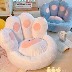 Cat Paw Cushion Floor Lazy Sofa Tatami Futon Bedroom Home Bay Window Bedside Blanket Office Long Sitting