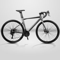 Philip Road Bike for Adults, Men's Commuting Bent Handlebars, Youth Student Variable Speed 700C Racing Bike for Transportation