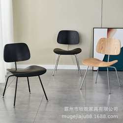 Designer Iron Ant Chair Bent Wood Second-hand Conference Room Negotiation Backrest Chair Cafe Leisure Dining Chair
