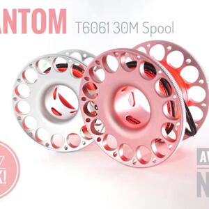 Islet Phantom Aviation aluminum aluminum alcohol thread thirty -meter diving thorns diving elephant pull line wheel T