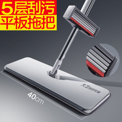 David Flat Mop for Home Use, Lazy Mop, 2025 New Model, Hands-Free Washing, Floor Cleaning Magic Mop, Dual-Use for Dry and Wet Cleaning