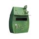 
Animal wrought iron mailbox metal wall-mounted mailbox retro handmade creative mailbox home gardening crafts mailbox