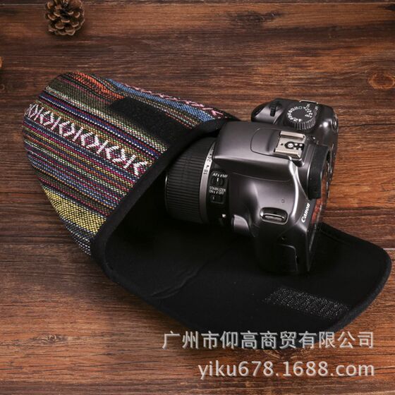 Ethnic style portable soft bag, micro-single/single electric liner bag, camera protection case