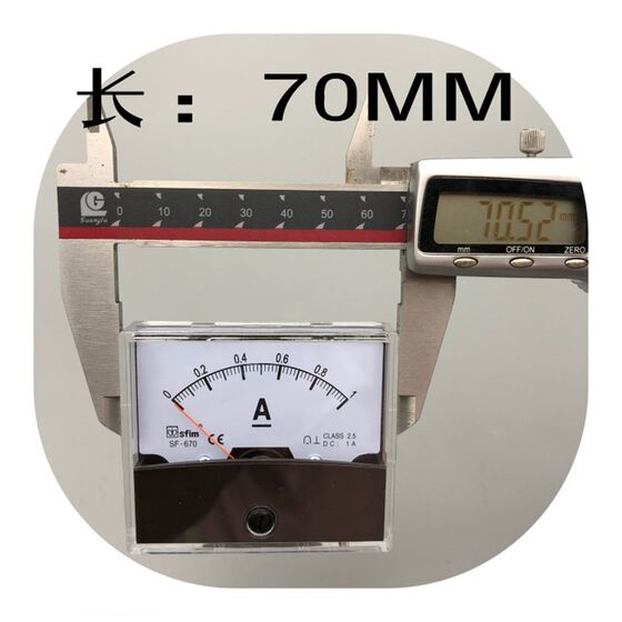 
SF-670 pointer AC voltmeter ammeter ammeter frequency meter 60*70MM pointer meter SFIM