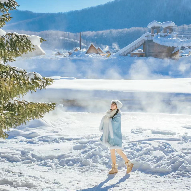 【豪华舱+高档住】新疆阿勒泰旅游3天2晚日喀纳斯禾木旅行纯玩6人