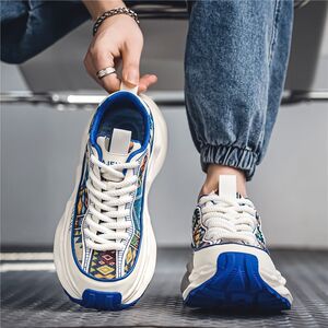 
Summer 2025 personality niche men's shoes trend Korean style casual D casual sports shoes men's heightening breathable popular style daddy