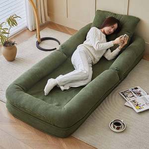 
Lazy sofa, double nest, human bedroom, dog-like foldable tatami, foldable EEU balcony, single celebrity sofa