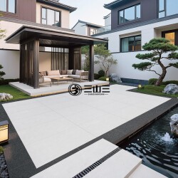 Outdoor Courtyard All-Over Quartz Tiles, Outdoor Floor Tiles, Villa Garden Non-Slip Ecological Paving Stone Floor Tiles, Yard Tiles
