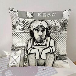 Bee Doctor Delta Operation Peripheral Pillow Abstract Frightening Claw Red Wolf Viper Lunch Break Pillow Creative Birthday Gift