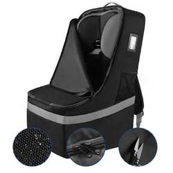 Child safety seat storage bag Extra large thickened baby stroller dustproof zipper bag