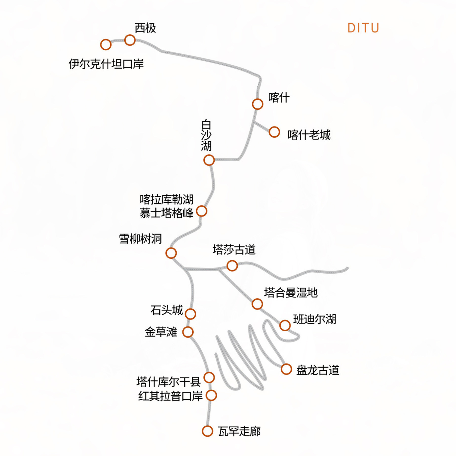 正规旅游车大7座2-6人纯玩新疆南疆旅游白沙湖帕米尔高原6日游