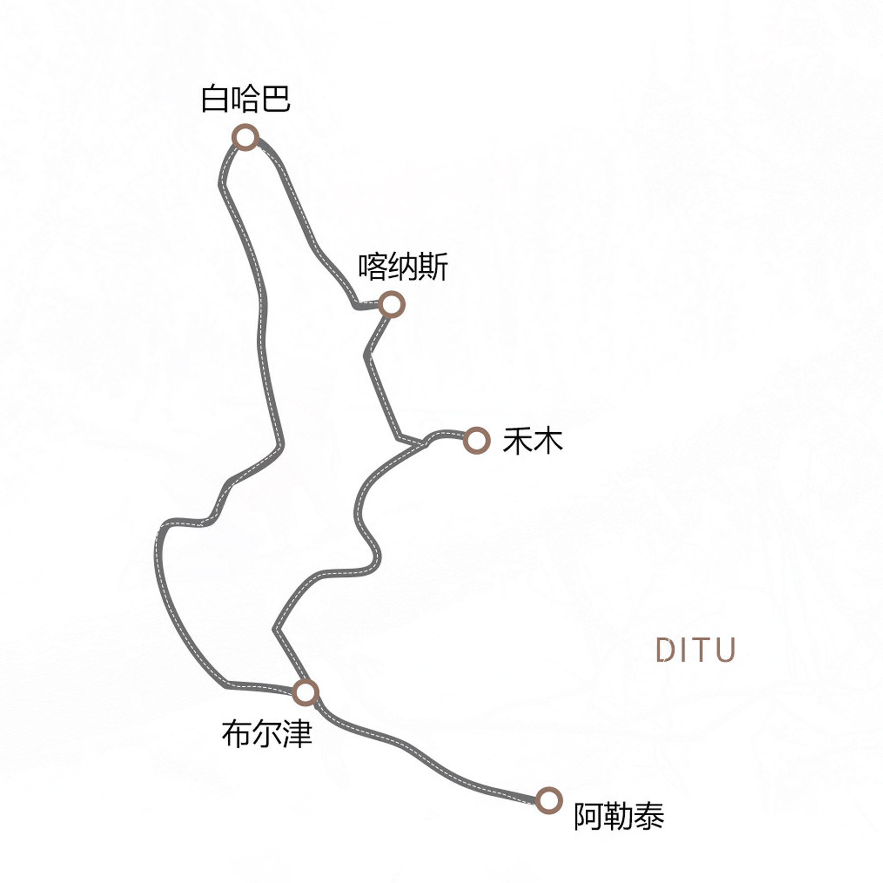 3晚木屋1+1头等舱阿勒泰往返深度游 新疆北疆旅游白哈巴纯玩6日游
