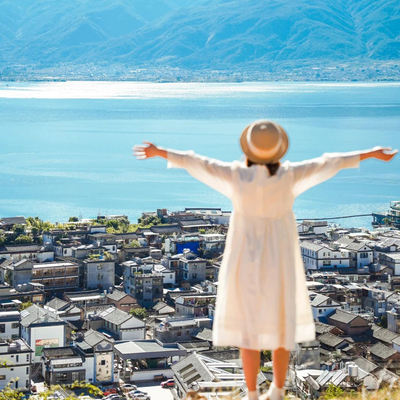 机票+丽江大理云南专车自由行玉龙雪山登顶+蓝月谷+洱海5天4晚