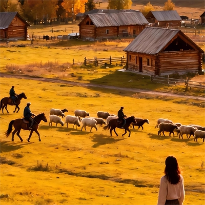 【机票】新疆8天7晚专车自由行4钻酒店喀纳斯禾木+胡杨林赛里木湖