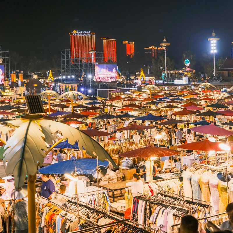 云南西双版纳专车自由行丨基诺山雨林徒步+野象谷+星光夜市5天4晚