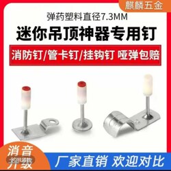 Mini Hook Nails, Special Integrated Nails for Fixing Wire Ducts, Mechanical Nails, Mini Wire Pipe Nails, Mini Fasteners, Staple Nails